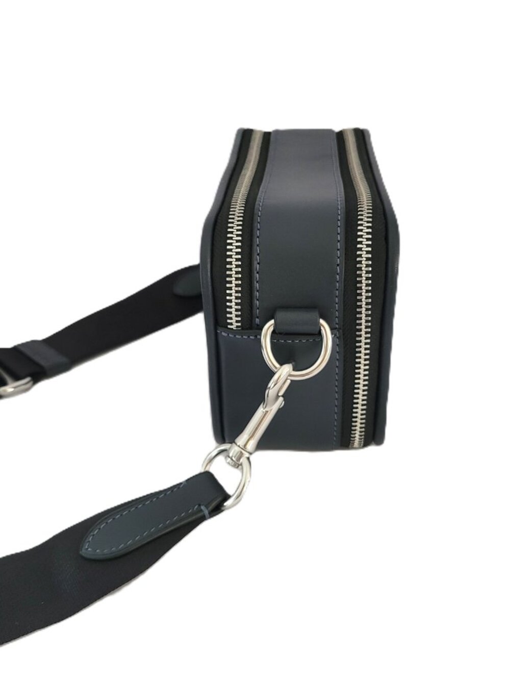 Coach CW365 Wyatt Crossbody Signature Coated Canvas Leather Bag Denim Chalk - Picture 5 of 8